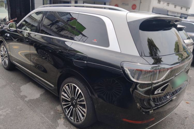 Used Hima AITO M9 2025 Pure Electric Ultra Version 100 kWh 6-Seater Model Rear Left 45 Deg