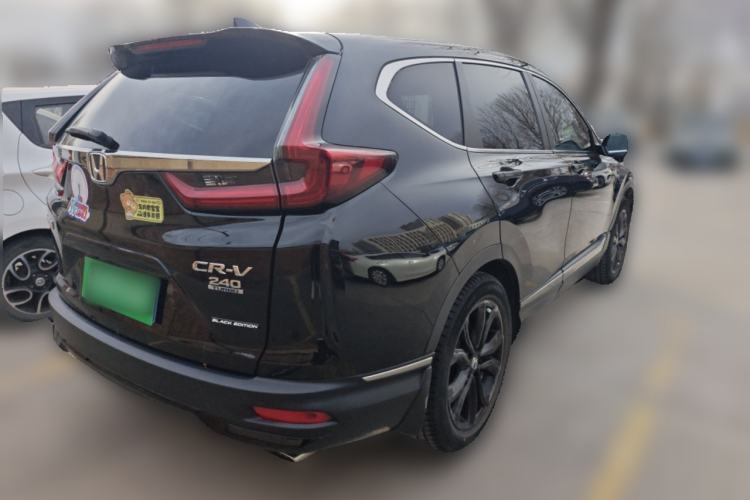 Used Honda CR-V 2021 240TURBO CVT 2WD Black Jazz Edition Rear Right 45 Deg