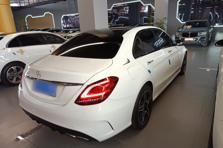 Used Mercedes-Benz C-Class 2021 C 260 L Sport Edition Star Collection Rear Right 45 Deg