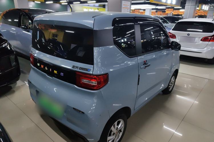 Used Wuling Hongguang MINIEV 2022 Zizai Version Lithium Iron Phosphate Rear Right 45 Deg
