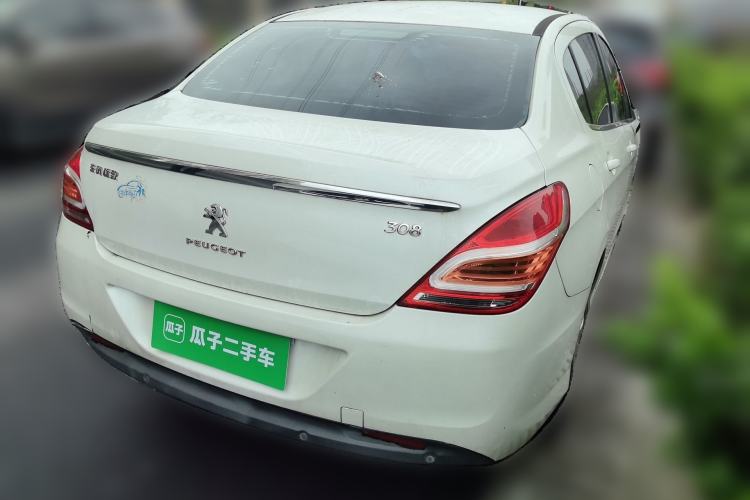 Used Peugeot 308 2013 1.6L Automatic YouShang Model Rear Right 45 Deg