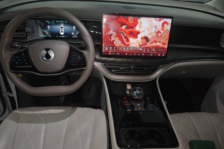 Used Denza D9 2022 DM-i 1040 Prestige Model Center Console