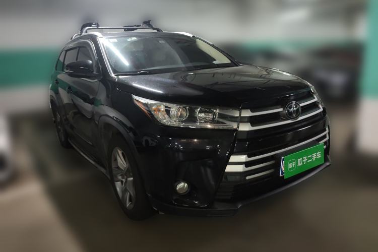 Used Toyota Highlander 2018 2.0T Four-Wheel Drive Luxury Edition 7 Seats China V Emission Standard