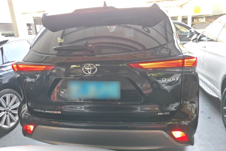 Used Toyota Highlander 2022 380T Four-Wheel Drive Prestige Edition 7-Seater Rear