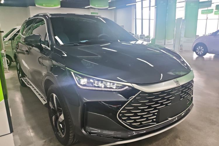 Used BYD Tang New Energy 2024 DM-i Glory Edition 112KM Prestige Model Front Right 45 Deg