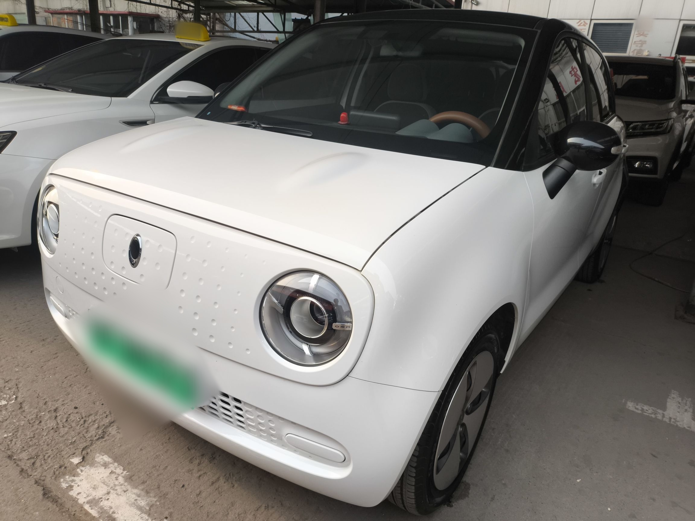 تحت مقدمة السيارة