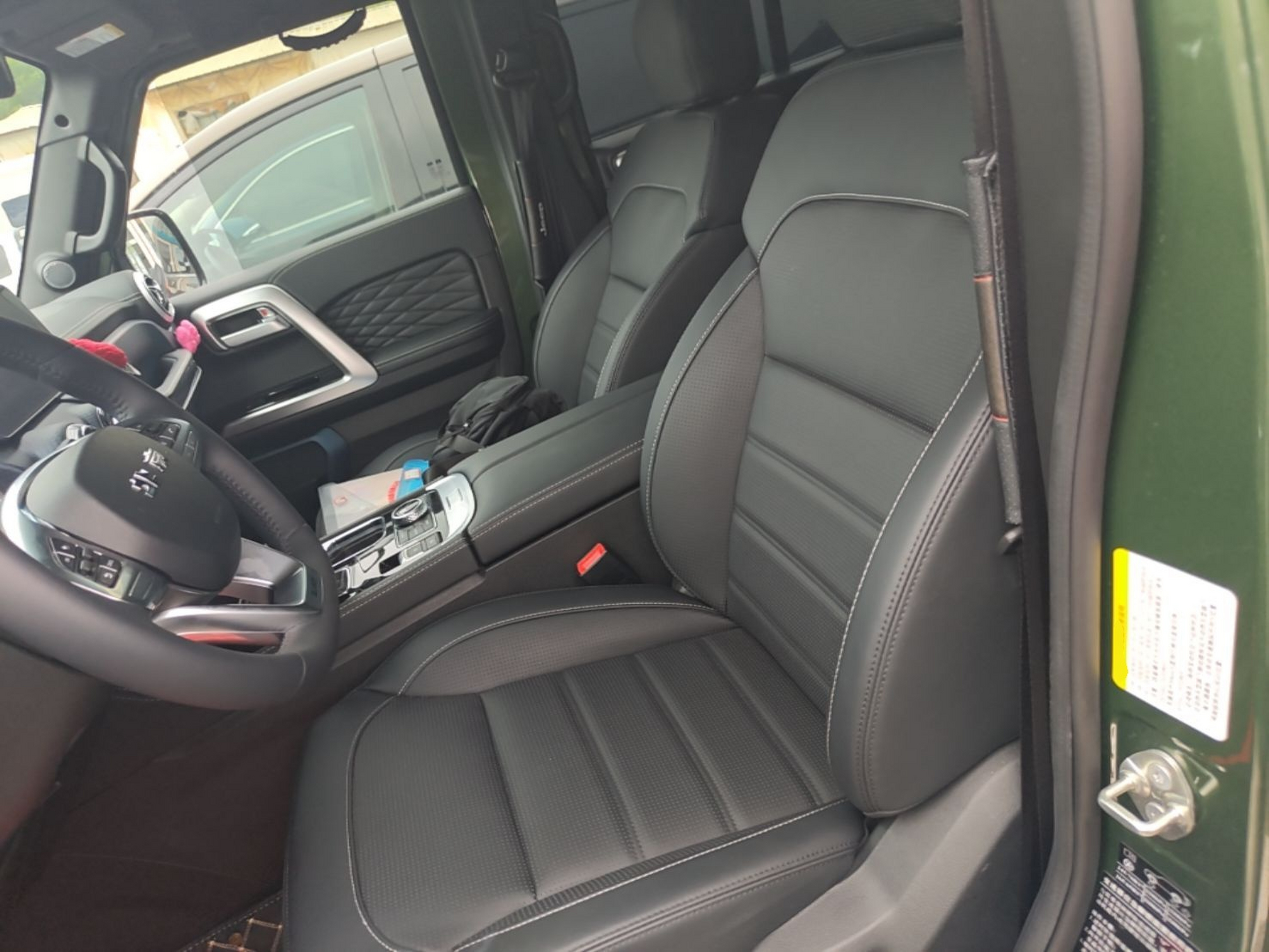 Avant de la voiture