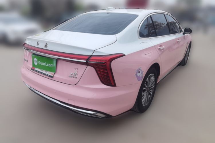 Used Hongqi H5 2024 1.5T DCT Smart Connect Flagship Edition Rear Right 45 Deg