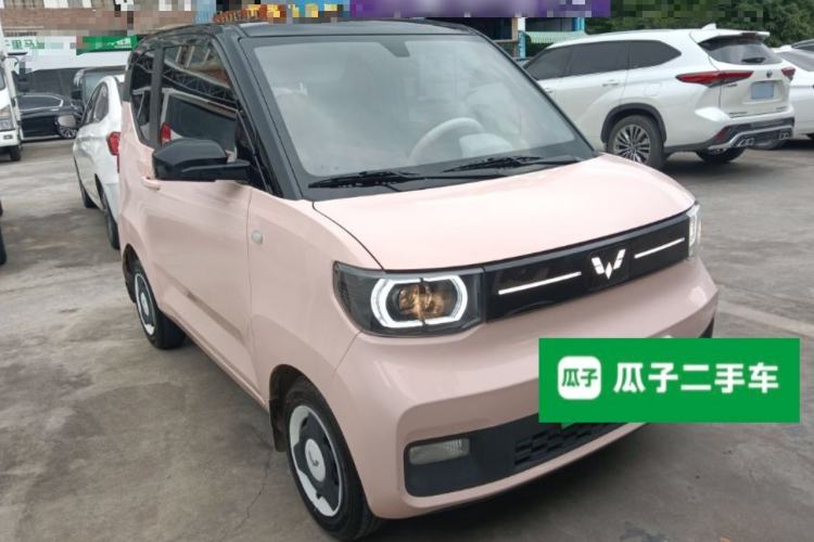 Used Wuling Hongguang MINIEV 2022 Macaron Premium Model – Lithium Ternary Battery Front Right 45 Deg