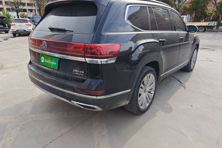 Used Volkswagen Teramont 2022 530 V6 Four-Wheel Drive Prestige Flagship Edition Rear Right 45 Deg