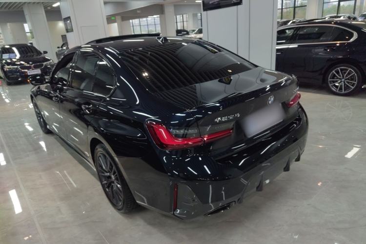 Used BMW 3 Series 2024 325i M Sport Night Edition Package Rear Left 45 Deg