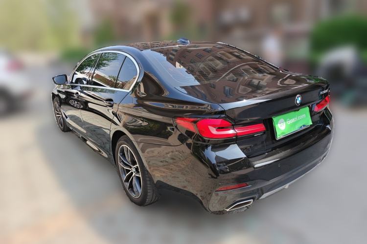 Used BMW 5 Series 2021 525Li M Sport Package Rear Left 45 Deg
