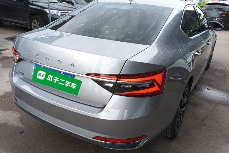 Used Skoda Superb 2023 Facelifted TSI280 DSG Luxury Edition Rear Right 45 Deg