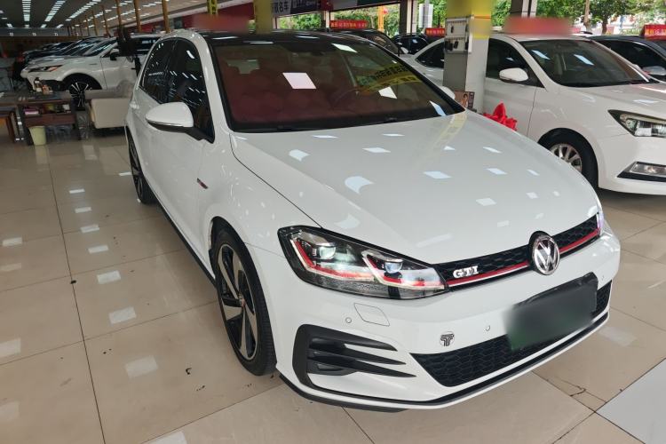Used Volkswagen Golf GTI 2018 2.0 TSI GTI Front Right 45 Deg