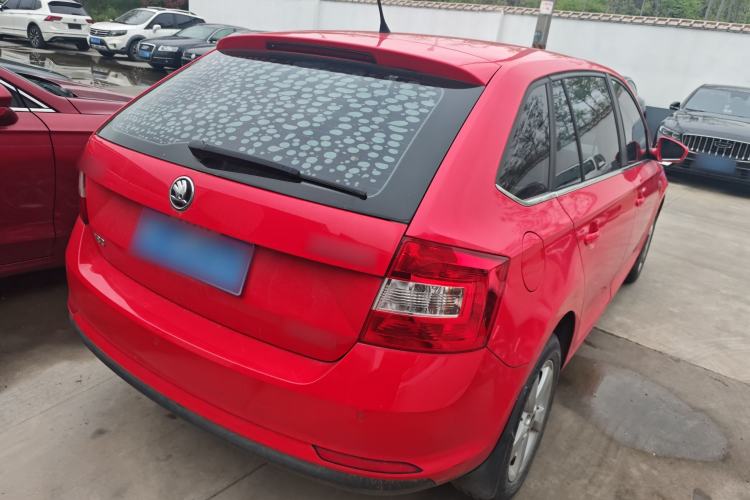 Used Skoda Rapid Spaceback 2016 Revised 1.6L Automatic Chuanxing Version Rear Right 45 Deg