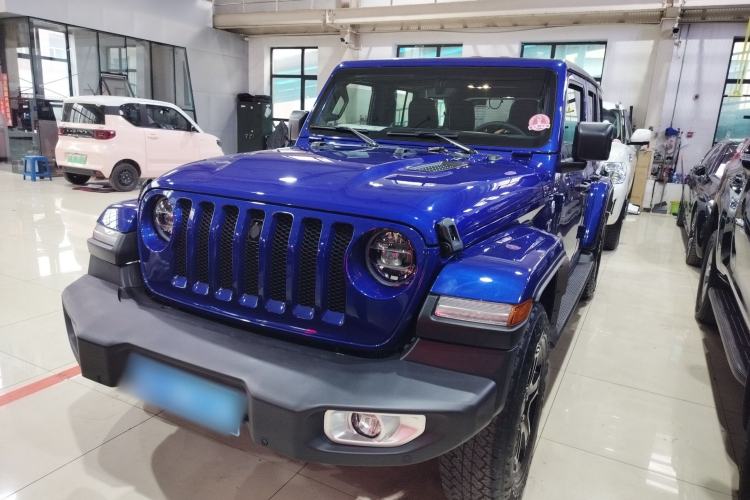 Used Jeep Wrangler 2019 2.0T Sahara Four-Door Version China VI Emission Standard