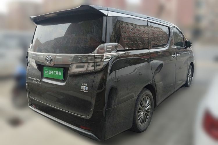 Used Toyota Vellfire 2021 Crown Dual-Engine 2.5L HV Prestige Edition Rear Right 45 Deg