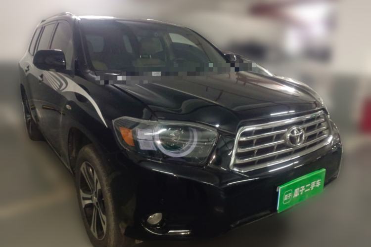 Used Toyota Highlander 2009 3.5L 4x4 7-Seater Supreme Edition Front Right 45 Deg