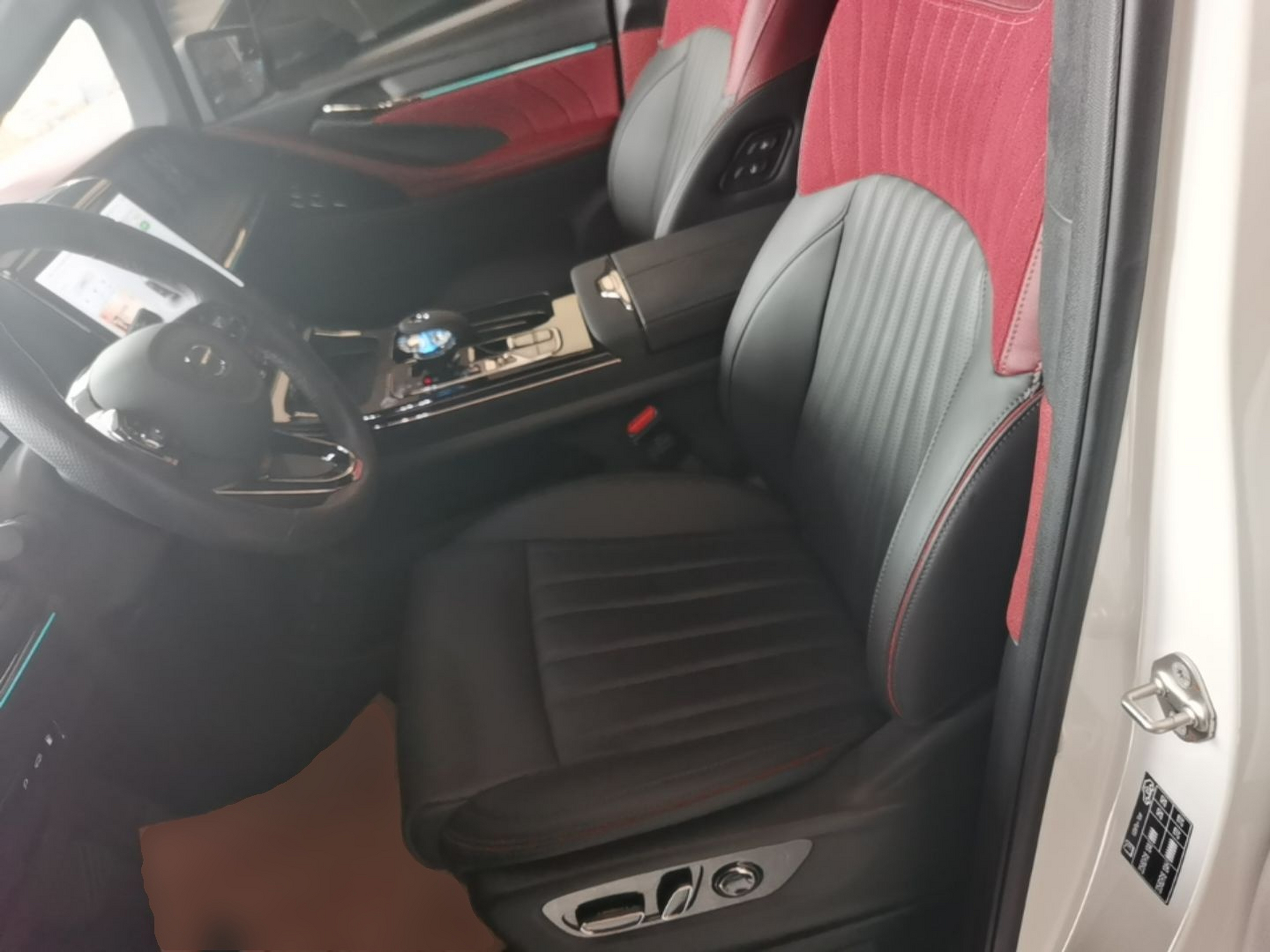 Avant de la voiture