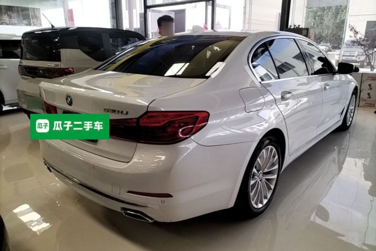 Used BMW 5 Series 2020 530Li Leading Edition Luxury Package Rear Right 45 Deg