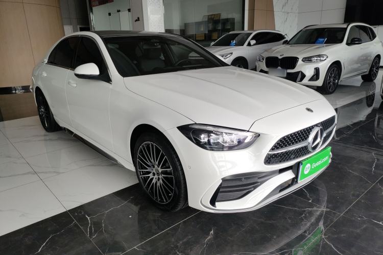 Used Mercedes-Benz C-Class 2024 Second Facelift C 260 L Sport Edition Front Right 45 Deg