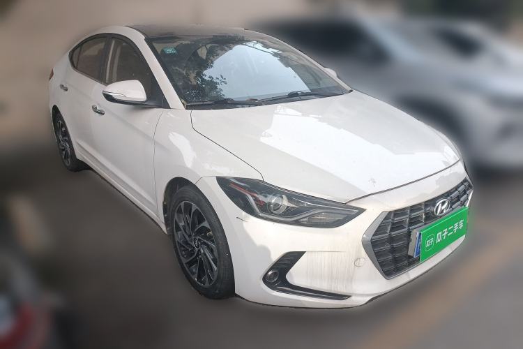 Used Hyundai Elantra (6th Generation / Lingdong) 2019 1.5L CVT ZhiXuan – Elite Version Front Right 45 Deg