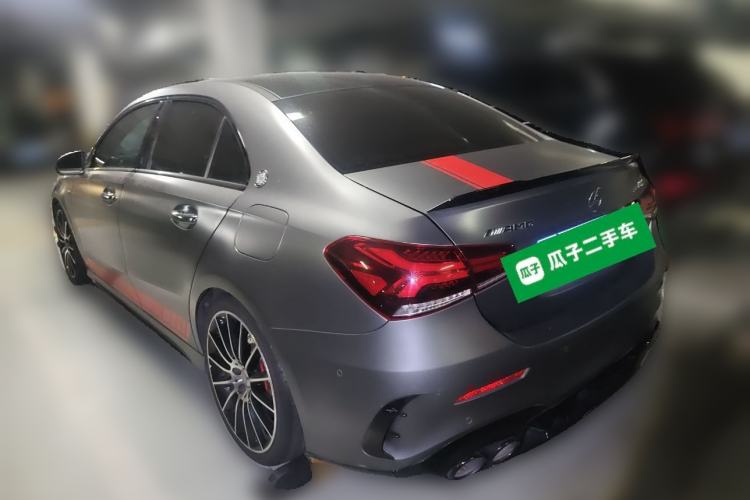 Used Mercedes-Benz A AMG 2022 AMG A 35 L 4MATIC Rear Left 45 Deg