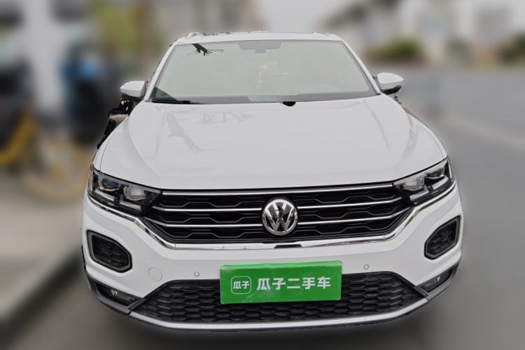 Used Volkswagen T-ROC 2019 280TSI DSG Two-Wheel-Drive Luxury Version China V Emission Standard Front