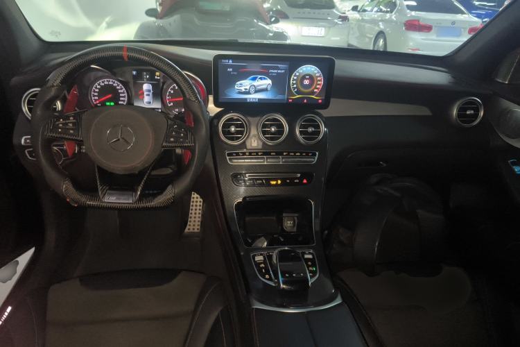 Used Mercedes-Benz GLC Coupe AMG 2017 AMG GLC 43 4MATIC Coupe SUV Center Console