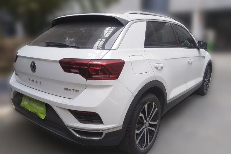 Used Volkswagen T-ROC 2020 280TSI DSG Two-Wheel Drive Comfort Version Rear Right 45 Deg