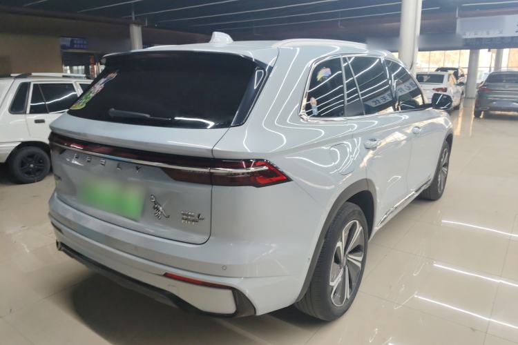 Used Geely Auto Monjaro L Extended Range Electric Version 2022 1.5T DHT Range-Extending Electric Flagship Edition Rear Right 45 Deg