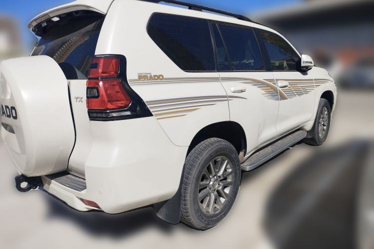 Used Toyota Prado 2018 3.5L Automatic TX-L with Rear-Mounted Spare Tire
