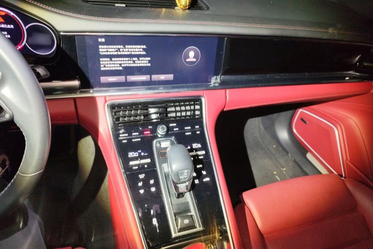 Used Porsche Panamera 2022 Panamera Executive Long Wheelbase 2.9T Audio And AC Panel