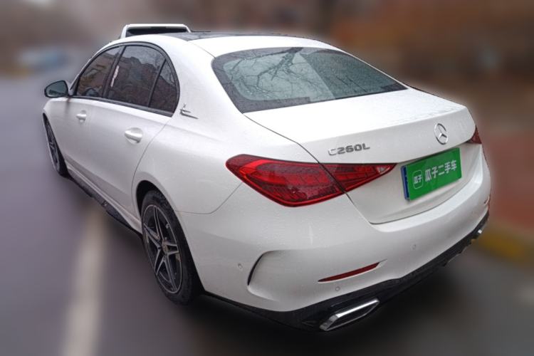 Used Mercedes-Benz C-Class 2023 C 260 L Bright Night Sports Edition Rear Left 45 Deg