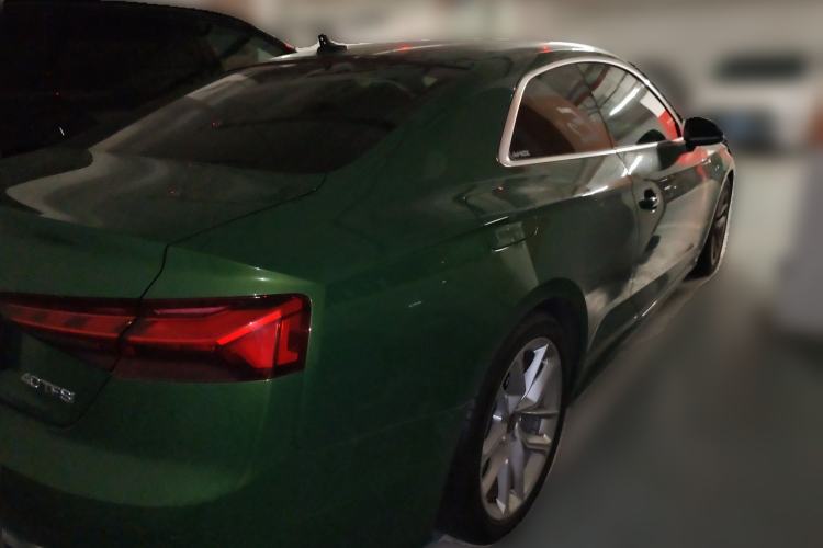 Used Audi A5 2022 Coupe 40 TFSI Fashion Dynamic Model Rear Right 45 Deg