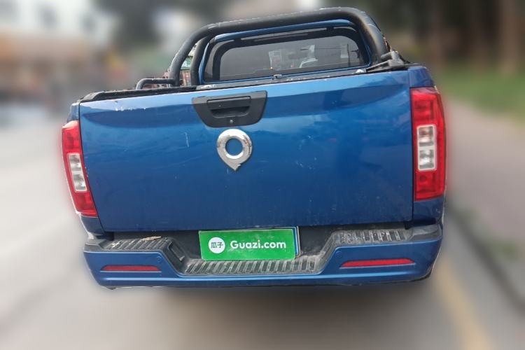 Used Great Wall Poer 2019 2.0T Commercial Version Manual Diesel 4x4 Elite Long-Box GW4D20M Rear