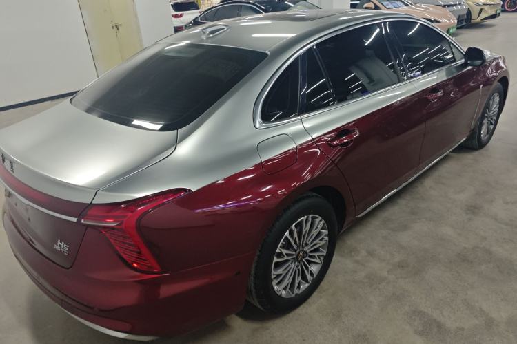 Used Hongqi H5 2024 1.5T DCT Smart Connect Flagship Edition Rear Right 45 Deg