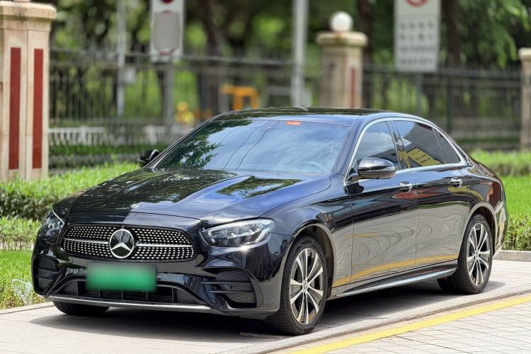 Used Mercedes-Benz E-Class New Energy 2022 Second Facelift E 350 e L Plug-in Hybrid Sports Sedan