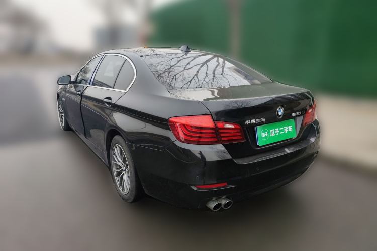 Used BMW 5 Series 2014 520Li Elegant Model Rear Left 45 Deg