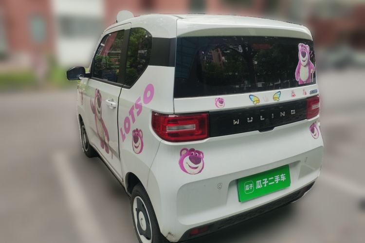 Used Wuling Hongguang MINIEV 2022 Easy Version Lithium Iron Phosphate Rear Left 45 Deg