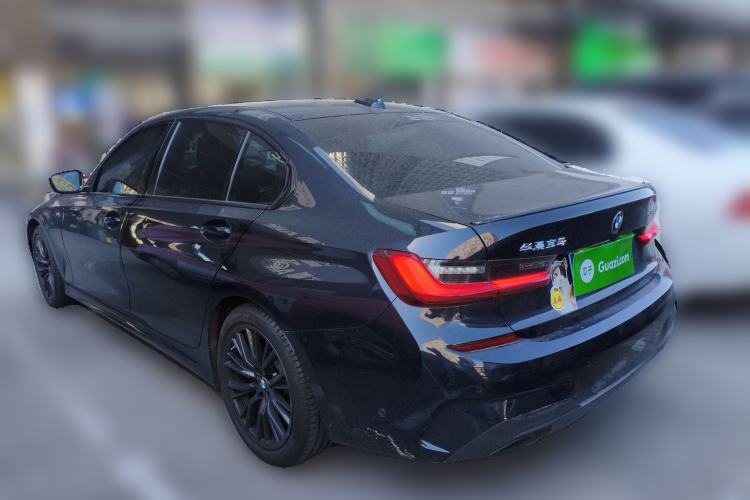 Used BMW 3 Series 2022 325Li M Sport Night Edition Package Rear Left 45 Deg