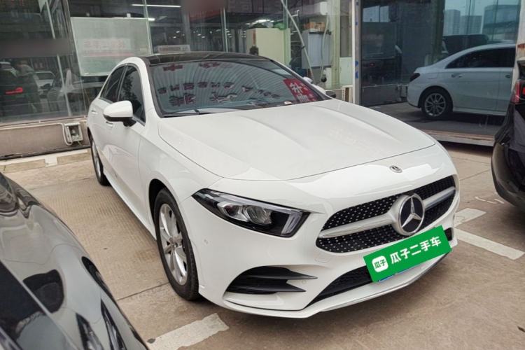Used Mercedes-Benz A-Class 2022 Restyled A 200 L Sport Sedan Dynamic Version Front Right 45 Deg