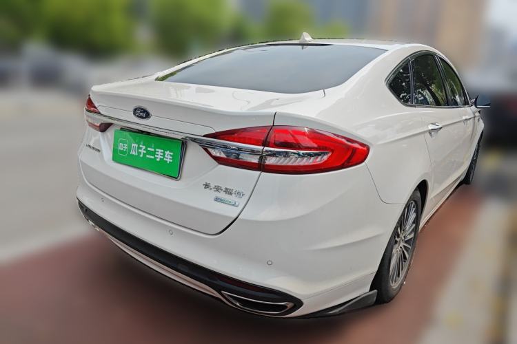 Used Ford Mondeo 2017 EcoBoost 180 Stylish Model Rear Right 45 Deg