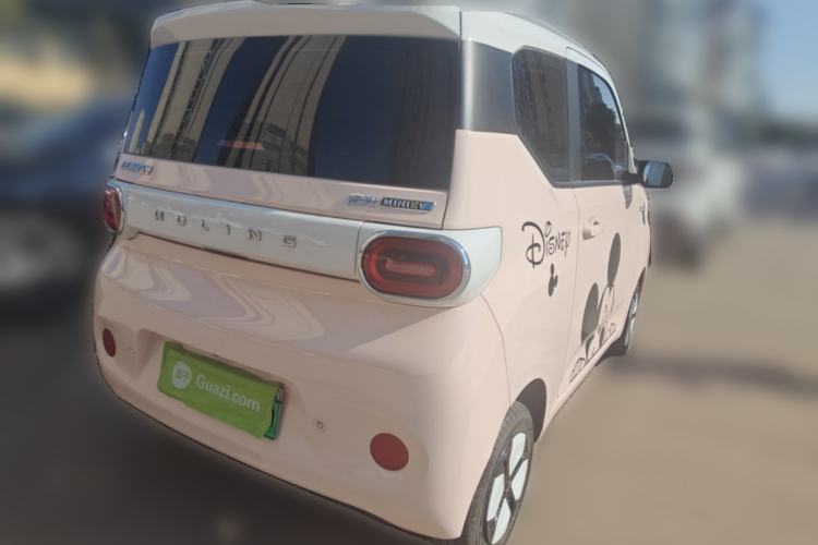 Used Wuling Hongguang MINIEV 2024 3rd Generation 215km Advanced Version Rear Right 45 Deg