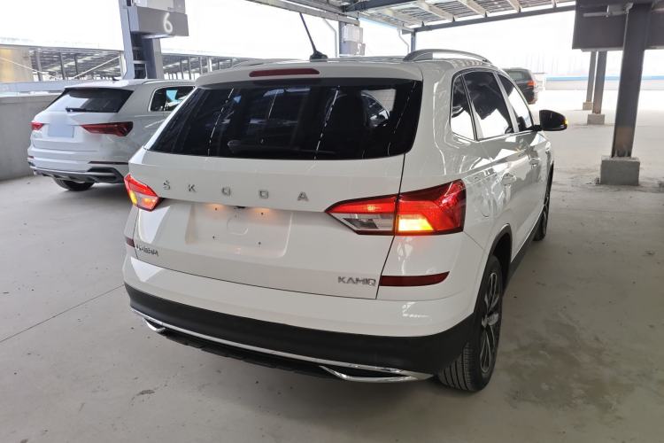 Used Skoda Kamiq 2022 1.5L Automatic Comfort Edition Rear Right 45 Deg