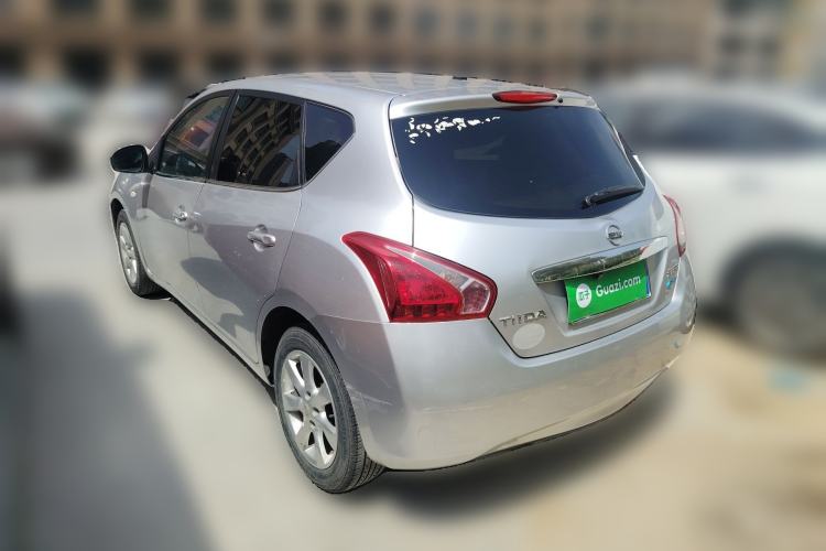 Used Nissan Tiida 2011 1.6L CVT Smart Version Rear Left 45 Deg