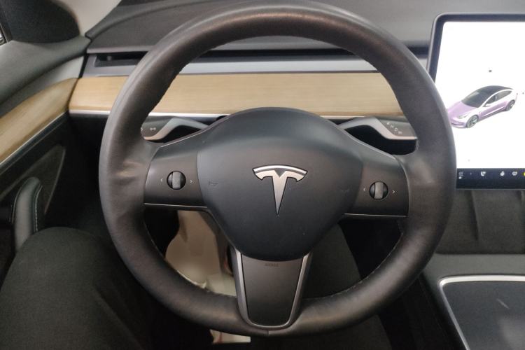 Used Tesla Model 3 2021 Standard Range Rear-Wheel Drive Upgraded Version 3D6 Steering Wheel