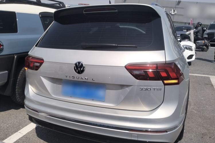 Used Volkswagen Tiguan L 2021 330TSI Automatic Two-Wheel Drive R-Line Enhanced Edition Rear
