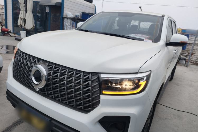 Used Great Wall Poer 2023 2.0T Commercial Version Automatic Diesel 4x4 Elite Long-Box GW4D20M