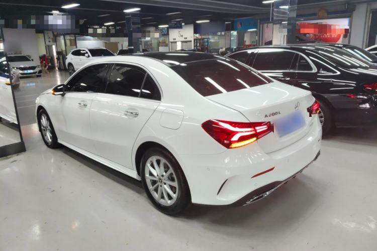 Used Mercedes-Benz A-Class 2022 Restyled A 200 L Sport Sedan Fashion Version Rear Left 45 Deg